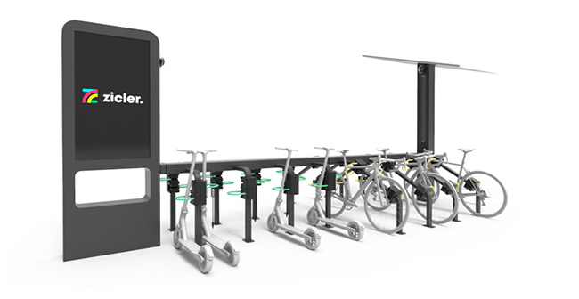 APARCABICICLETAS - soporte para aparcar bicicletas pared Kong